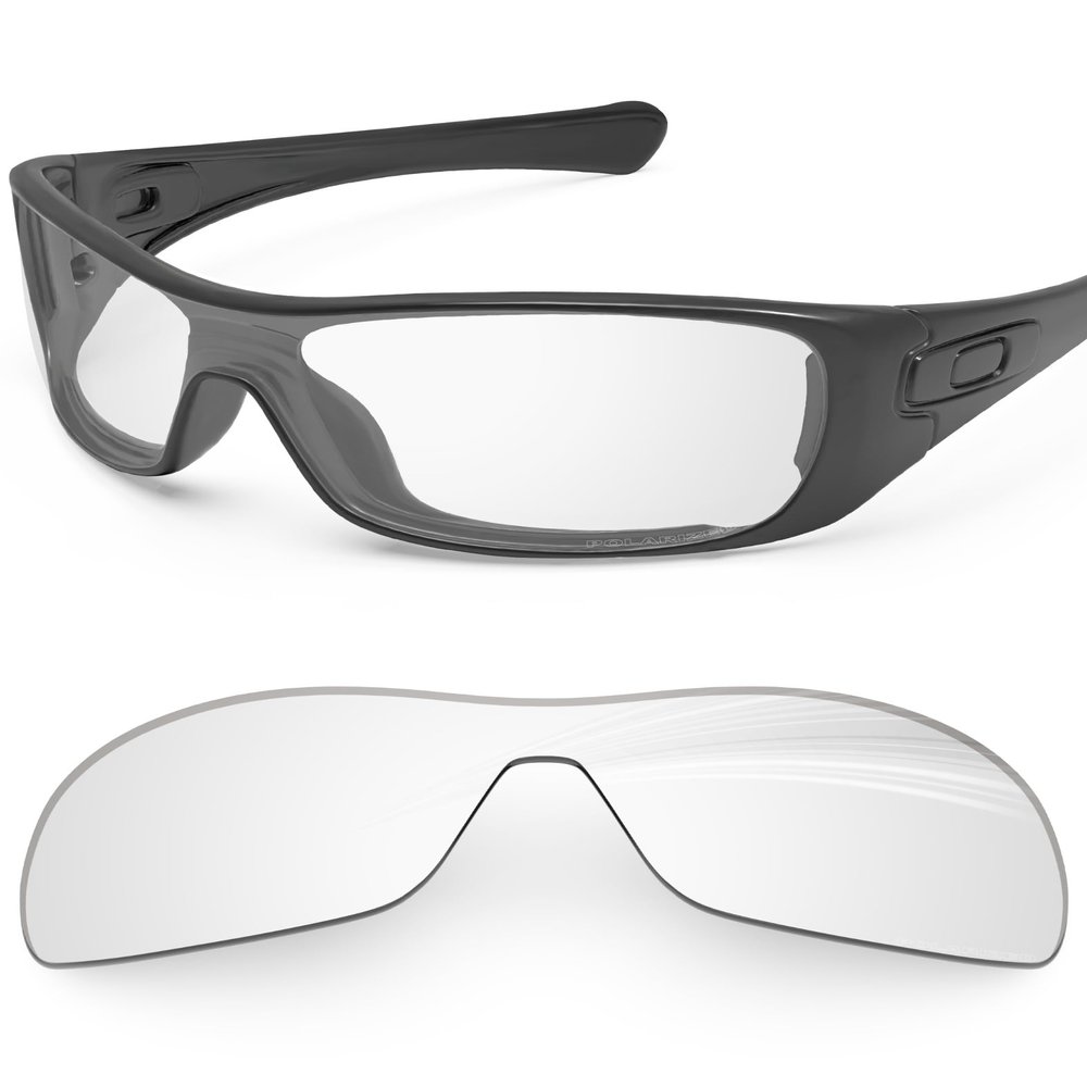 BLAZERBUCK Anti-salt Replacement Lenses for Oakley Antix - High Definition Clear