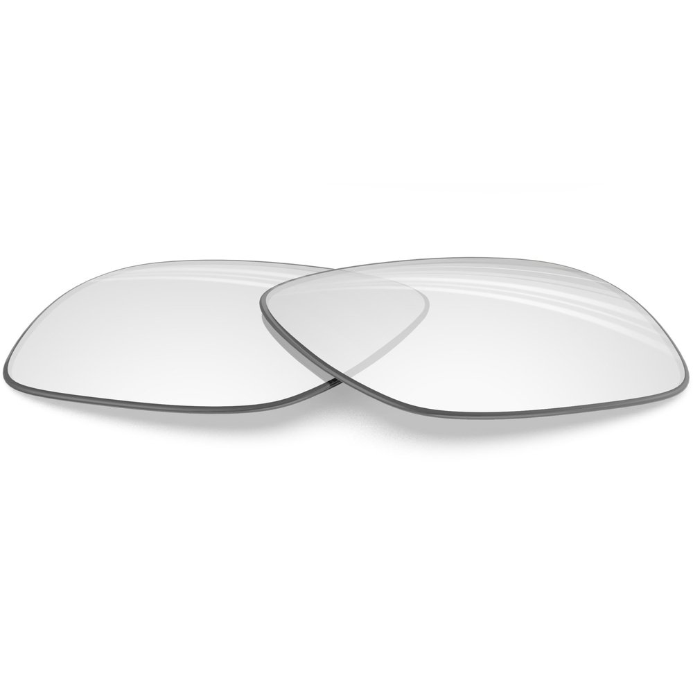 BLAZERBUCK Anti-salt Replacement Lenses for Oakley Sliver OO9262 | Sliver Asian Fit | Sliver Folding OO9246 | Sliver Foldable OO9246 - High Definition Clear