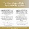 invisawear Personal Safety Device - Gold Expandable Bracelet view 2