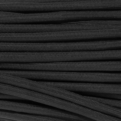 GOLBERG G 100 Feet of True Heavy-Duty American Made BattleCord  Ultra-Strong Outdoor Tactical Survival Paracord  2650 Pound Tensile Strength  (Black)