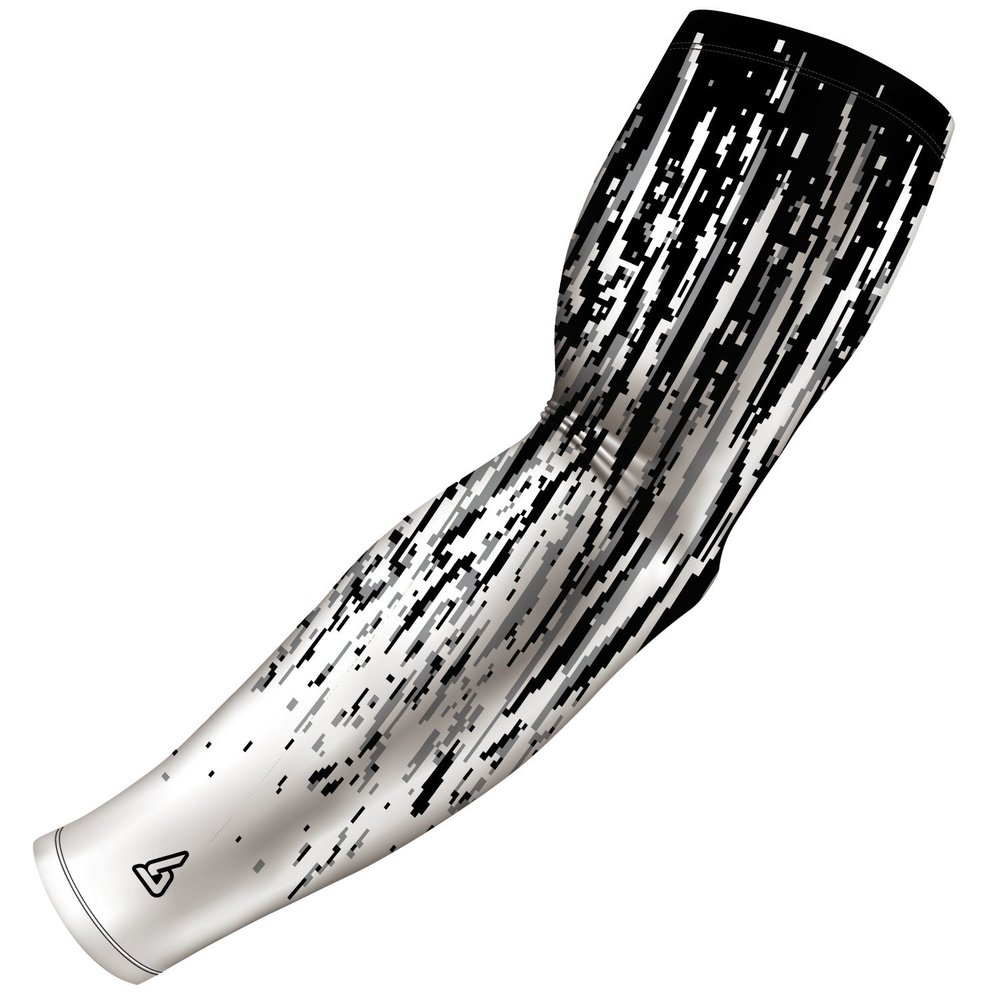B-Driven Sports Premium Pro-Fit Compression Arm Sleeve for Men & Women - For Sports Protection - Single, Digital Designs