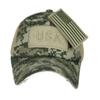 90210 Wholesale USA American US Flag Baseball Cap Patch Trucker Tactical Army CAMO Hat Hunting (Digital Green Camo) view 2
