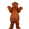 Brown Bear Mascot Costume Cartoon Character Adult Sz Real Picture view 1