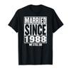 30th Wedding Anniversary Shirt Married Since 1988 Gift Tee view 1