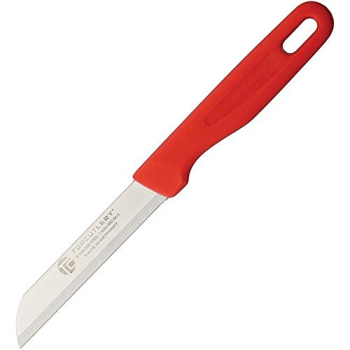 Top Cutlery Paring Micro Serrated Red TC17343R