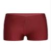 TiaoBug Kids Girls Dance Sports Shorts Activewear Ballet Gymnastics Booty Shorts Running Workout Yoga Shorts Pants Burgundy 7-8 view 1