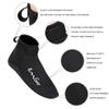 OMGear Water Socks Neoprene Socks Beach Booties Shoes 3mm Glued Blind Stitched Anti-Slip Wetsuit Boots Fin Swim Socks for Water Sports Outdoor Activities Home Slippers(3mm Low Cut/Black,S) view 2