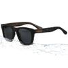 ANDWOOD Bamboo Sunglasses Floating for Men Women Wood Sunglass Wooden Frame Polarized Vintage Black Handmade