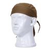 Bandana Headbands Sweat Wicking Beanie Cap Adjustable Hat Cap Skull Cap Head Wrap For Men and Women Fits under Helmets and Baseball Cap Beanie Cycling (Brown) view 2