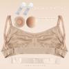 iMucci Clear Strap Bra Professional Dance Bras NO Sponge Invisible Ballet Top view 4