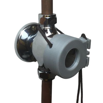 Shower Hand : Holds Button Showers on Whilst You Shower : Grey Camping Swimmng Baths Pools Campsite Gyms