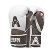 Anthem Athletics Stormbringer Full Grain Leather Boxing Gloves 16 oz Men & Women Muay Thai Gloves Kickboxing Gloves Available As 12 oz 14 oz or 16 oz Boxing Gloves - Vintage & White - 12 oz. view 1