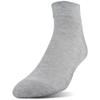 Gildan Men's Polyester Half Cushion Low Cut Socks, 12-Pack Sockshosiery, grey, Shoe Size: 6-12 view 2