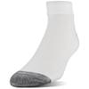 Gildan Mens Polyester Half Cushion Low Cut Socks, 12-pack, White, Shoe Size 6-12 US view 2