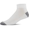 Gildan Mens Polyester Half Cushion Low Cut Socks, 12-pack, White, Shoe Size 6-12 US view 3
