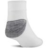 Gildan Mens Polyester Half Cushion Low Cut Socks, 12-pack, White, Shoe Size 6-12 US view 4