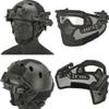 Evike Airsoft - Matrix Legionnaire Full Head Coverage Headpro/Face Pro/Goggle Protective System (Color: Black) view 4