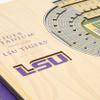 YouTheFan NCAA LSU Tigers 5-Layer StadiumView 3D Wall Art - Tiger Stadium view 4