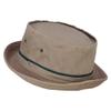 e4Hats.com Striped Roll Up Bucket Hat - Khaki Dark Green L-XL view 2