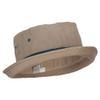 e4Hats.com Striped Roll Up Bucket Hat - Khaki Dark Green L-XL view 4