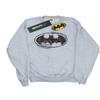 DC Comics Boys Batman Sketch Logo Sweatshirt Sport Grey 5-6 Years view 2