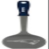 NFL New England Patriots Fan Flipper Nylon Spatula