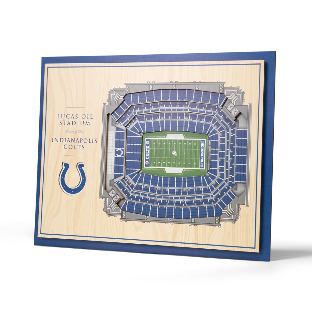 YouTheFan NFL 5-Layer 17 x 13 StadiumViews 3D Wall Art