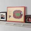 YouTheFan NFL 5-Layer 17 x 13 StadiumViews 3D Wall Art, Atlanta Falcons, 13.00" x 17.00" view 2