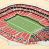 YouTheFan NFL 5-Layer 17 x 13 StadiumViews 3D Wall Art, Atlanta Falcons, 13.00" x 17.00" view 3