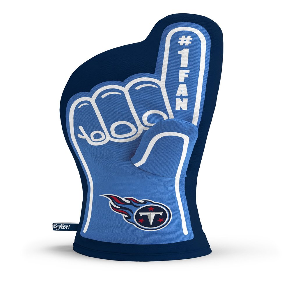YouTheFan NFL Tennessee Titans #1 Oven Mitt, 13.25" x 6.5"