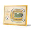 YouTheFan NFL 5-Layer 17 x 13 StadiumViews 3D Wall Art, Pittsburgh Steelers view 1