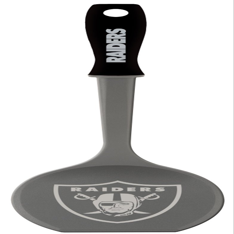 YouTheFan NFL Oakland Raiders Fan Flipper Nylon Spatula , 14.5" x 4.5"