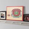 YouTheFan NFL 5-Layer 17 x 13 StadiumViews 3D Wall Art, One Size, San Francisco 49ers view 2