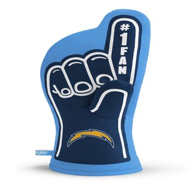 YouTheFan NFL Los Angeles Chargers #1 Oven Mitt , 13.25" x 6.5"
