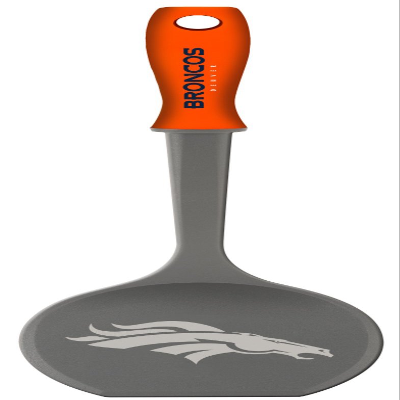 YouTheFan NFL Denver Broncos Fan Flipper Nylon Spatula , 14.5" x 4.5"