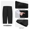 YuanLu Flat Front Dress Pants for Toddler Boy Black Size 2T view 3