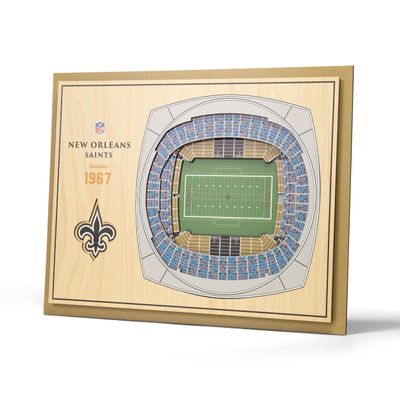 YouTheFan NFL 5-Layer 17 x 13 StadiumViews 3D Wall Art