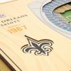 YouTheFan NFL 5-Layer 17 x 13 StadiumViews 3D Wall Art view 4