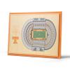 YouTheFan NCAA Tennessee Volunteers 5-Layer StadiumView 3D Wall Art - Neyland Stadium view 1