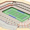 YouTheFan NCAA Florida Gators 5-Layer StadiumView 3D Wall Art - Ben Hill Griffin Stadium, 13.00" x 17.00" view 3