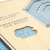 YouTheFan NCAA North Carolina Tar Heels 5-Layer StadiumView 3D Wall Art - Dean E. Smith Center view 4