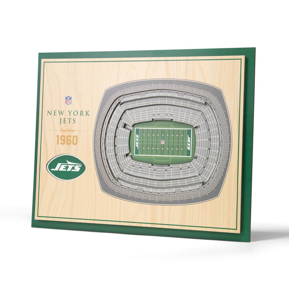 YouTheFan NFL 5-Layer 17 x 13 StadiumViews 3D Wall Art