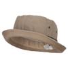e4Hats.com Striped Roll Up Bucket Hat - Khaki Dark Green M-L view 1