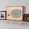 YouTheFan NCAA Wisconsin Badgers 5-Layer StadiumView 3D Wall Art - Camp Randall Stadium view 2