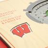 YouTheFan NCAA Wisconsin Badgers 5-Layer StadiumView 3D Wall Art - Camp Randall Stadium view 4