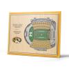 YouTheFan NCAA Missouri Tigers 5-Layer StadiumView 3D Wall Art - Faurot Field at Memorial Stadium view 1