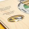 YouTheFan NCAA Missouri Tigers 5-Layer StadiumView 3D Wall Art - Faurot Field at Memorial Stadium view 4