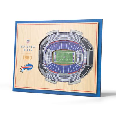 YouTheFan NFL Buffalo Bills 5-Layer StadiumView 3D Wall Art - New Era Field