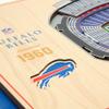 YouTheFan NFL Buffalo Bills 5-Layer StadiumView 3D Wall Art - New Era Field view 4