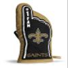 YouTheFan NFL New Orleans Saints #1 Oven Mitt - Black, Gold - 100% Cotton - 13.25" x 6.5" - Heat Resistant - Machine Washable view 2